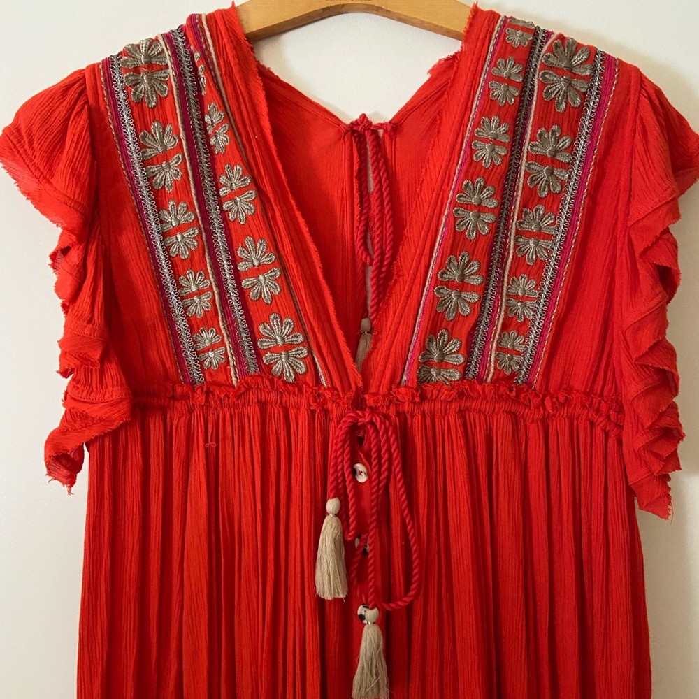 Free People Red Dress